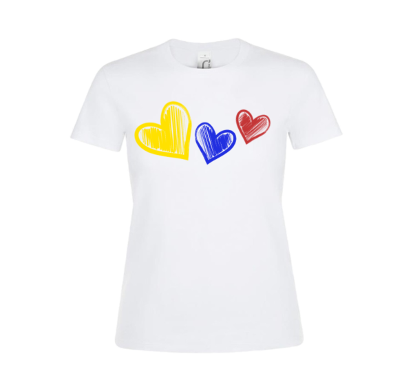Camiseta Colombia Corazones