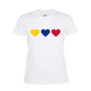 Camiseta Colombia Corazones