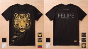 tshirt_Tigre Tigre dorado